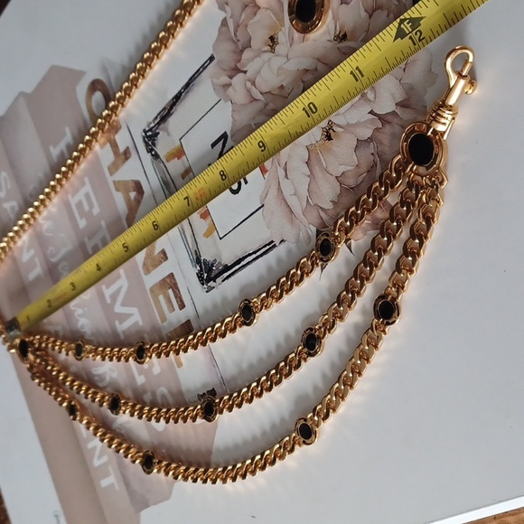 Gold  Color Chunky Cuban Chain Belt main image 5